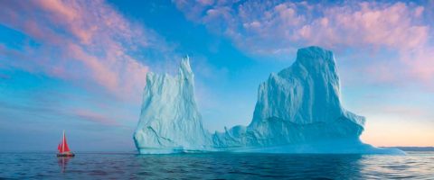 Groenlandia, icebergs, glaciares y ballenas en Disko Bay