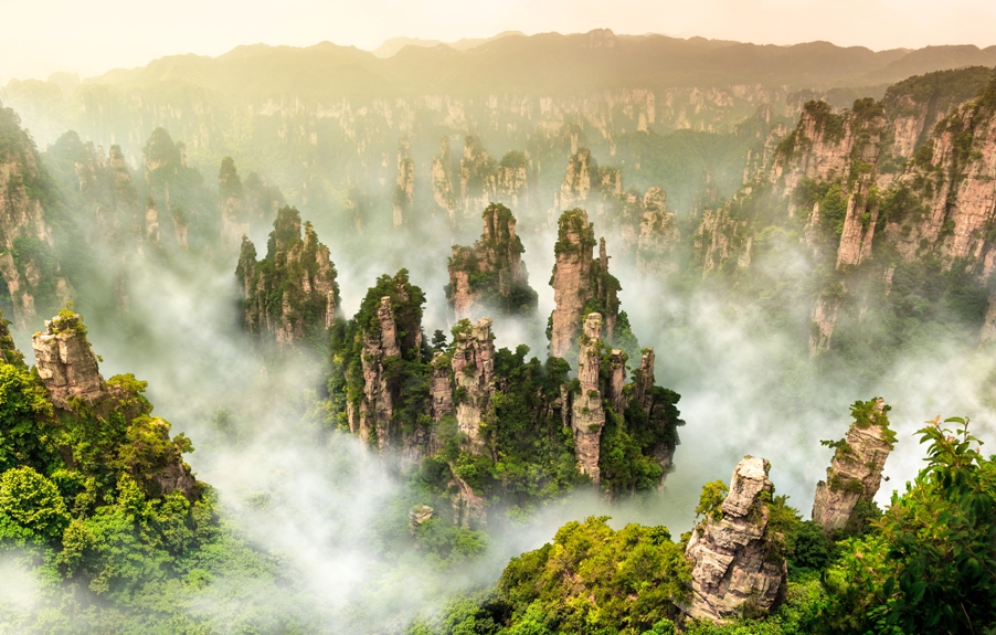 Guilin y Zhangjiajie, paisajes imposibles en China