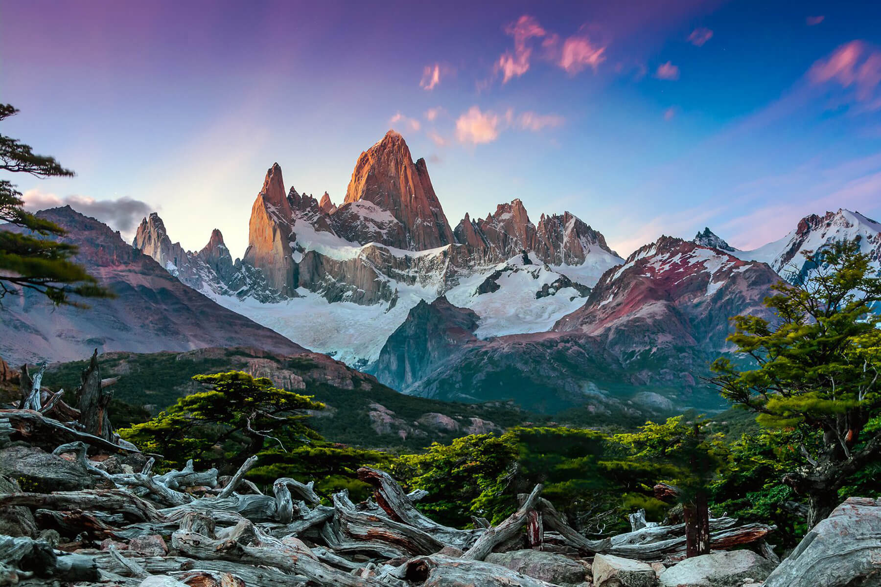 Patagonia chilena y argentina, Andes y carretera austral