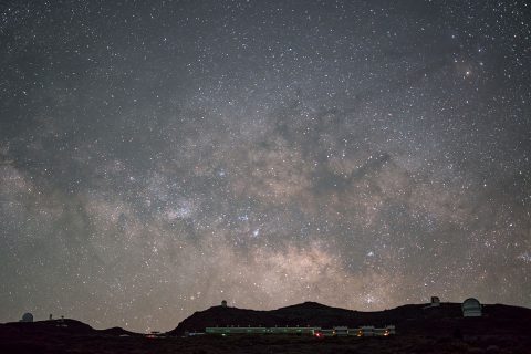 wildwatchingspain - Vía Láctea sobre el Roque